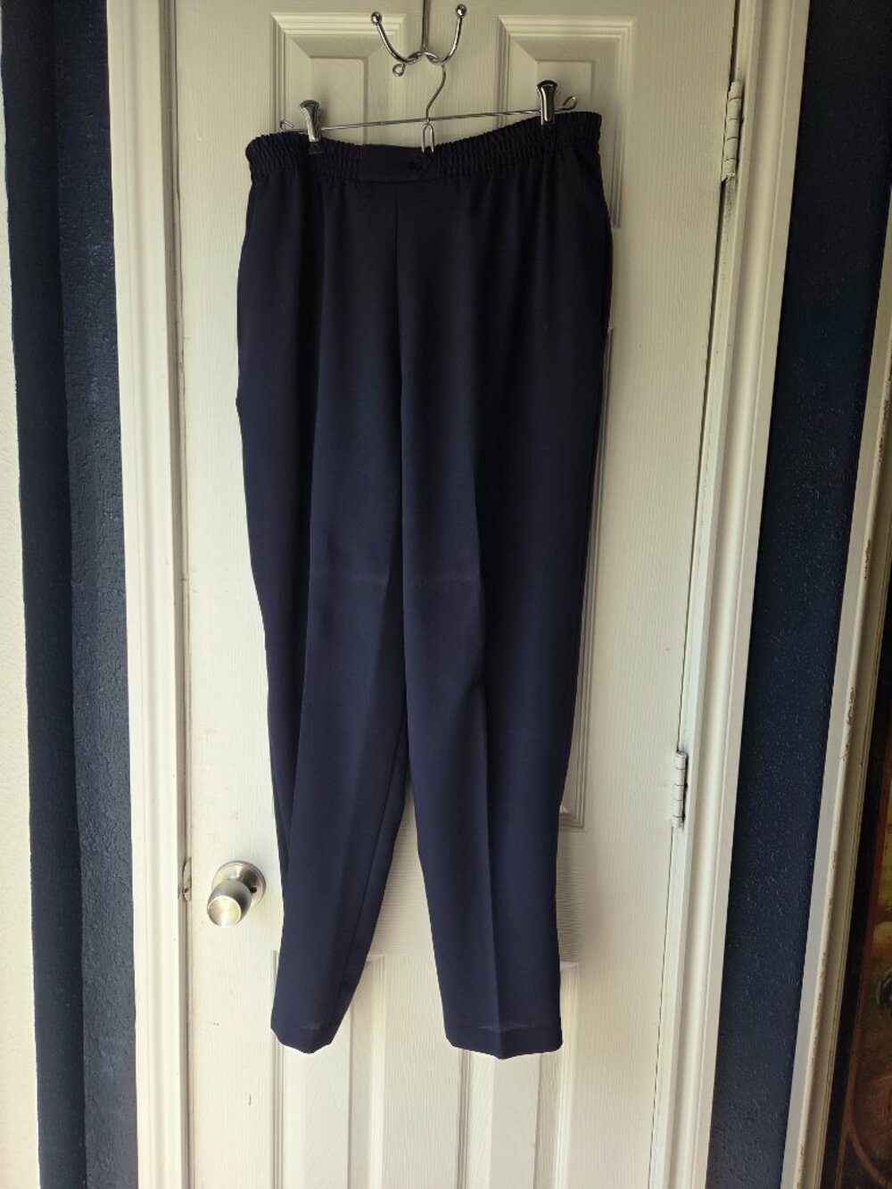Maggie Sweet Navy Trouser Slacks Women's Size Medium